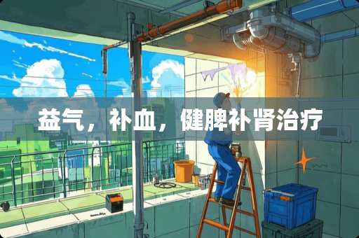 益气，补血，健脾补肾治疗