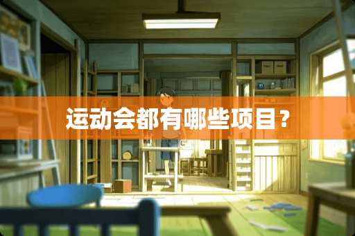 运动会都有哪些项目？