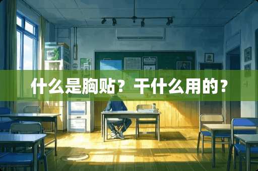 什么是胸贴？干什么用的？