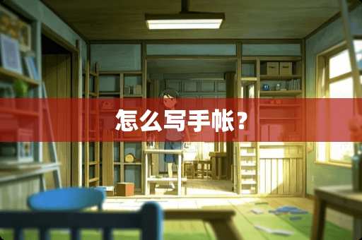 怎么写手帐？