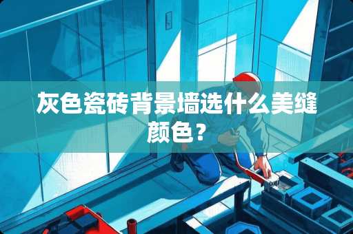 灰色瓷砖背景墙选什么美缝颜色？