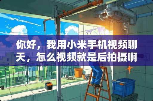 你好，我用小米手机视频聊天，怎么视频就是后拍摄啊，我怎么能把后拍摄调成前拍摄？？