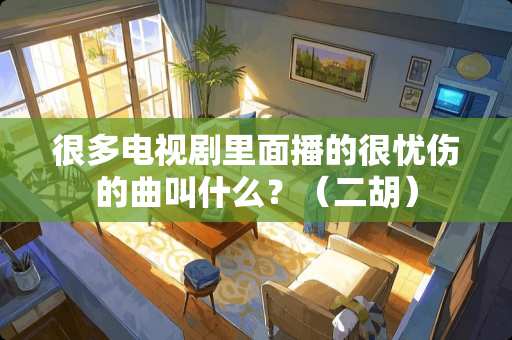 很多电视剧里面播的很忧伤的曲叫什么？（二胡）