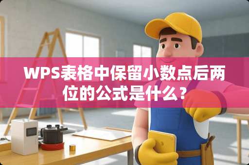 WPS表格中保留小数点后两位的公式是什么？