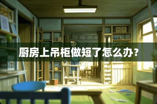 厨房上吊柜做短了怎么办？