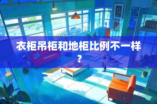 衣柜吊柜和地柜比例不一样？