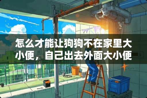 怎么才能让狗狗不在家里大小便，自己出去外面大小便
