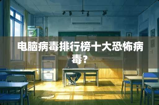 电脑**排行榜十大恐怖**？