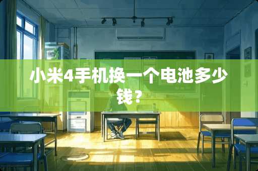 小米4手机换一个电池多少钱？