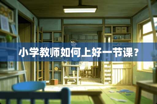 小学教师如何上好一节课？