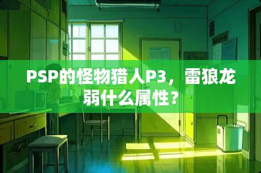 PSP的怪物猎人P3，雷狼龙弱什么属性？