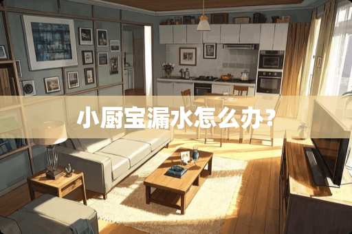 小厨宝漏水怎么办？