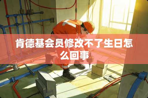 肯德基会员修改不了生日怎么回事