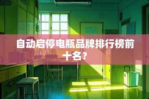 自动启停电瓶品牌排行榜前十名？