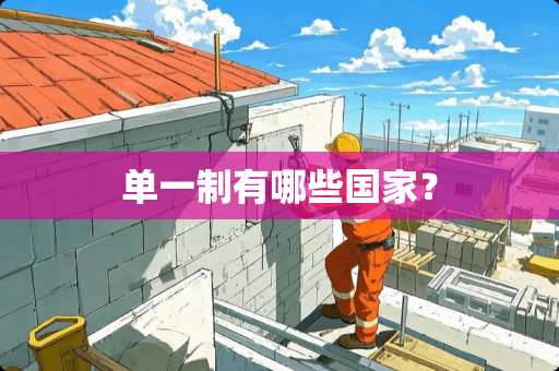 单一制有哪些国家？