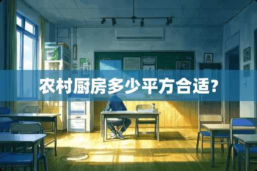 农村厨房多少平方合适？