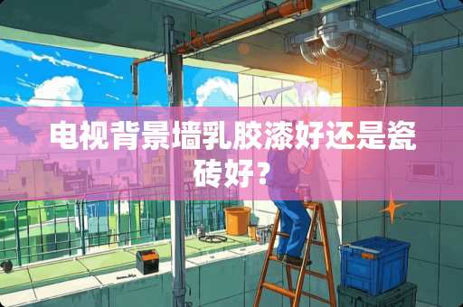 电视背景墙*胶漆好还是瓷砖好？