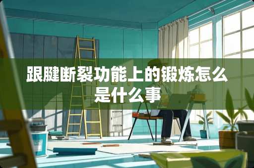 跟腱断裂功能上的锻炼怎么是什么事 跟腱断裂功能上的锻炼怎么是什么事