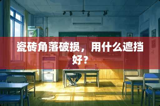 瓷砖角落破损，用什么遮挡好？