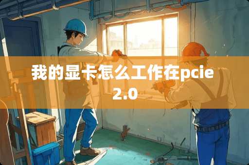 我的显卡怎么工作在pcie 2.0
