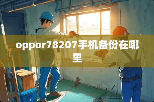 oppor78207手机备份在哪里