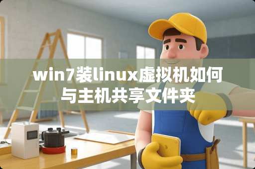 win7装linux虚拟机如何与主机共享文件夹