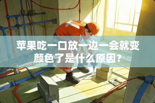 苹果吃一口放一边一会就变颜色了是什么原因？