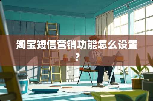淘宝短信营销功能怎么设置？