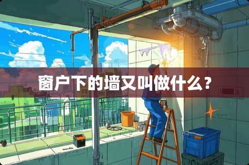 窗户下的墙又叫做什么？