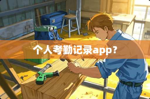 个人考勤记录app？