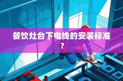餐饮灶台下电线的安装标准？