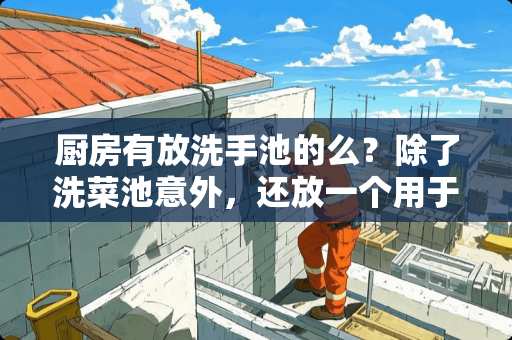 厨房有放洗手池的么？除了洗菜池意外，还放一个用于洗漱的，带柜子那种漂亮的洗手池？