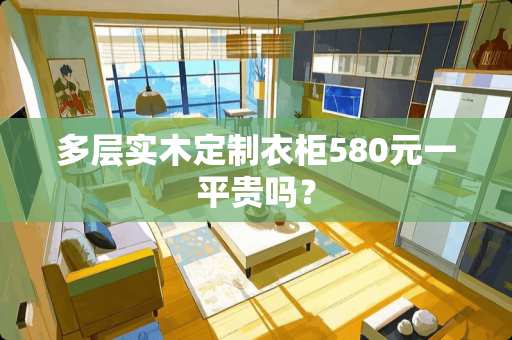 多层实木定制衣柜580元一平贵吗？