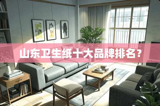 山东卫生纸十大品牌排名？