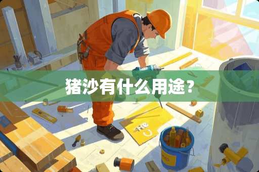 猪沙有什么用途？