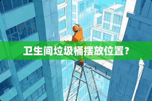 卫生间垃圾桶摆放位置？