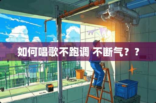 如何唱歌不跑调 不断气？？