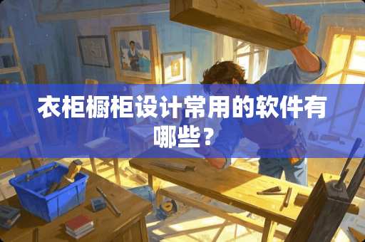 衣柜橱柜设计常用的软件有哪些？