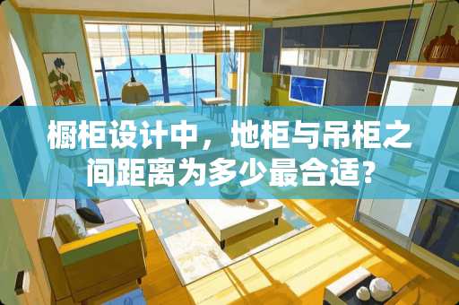橱柜设计中，地柜与吊柜之间距离为多少最合适？