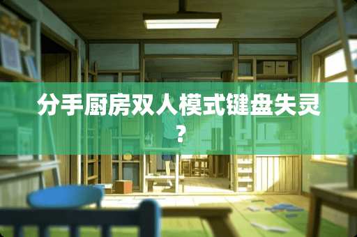 分手厨房双人模式键盘失灵？