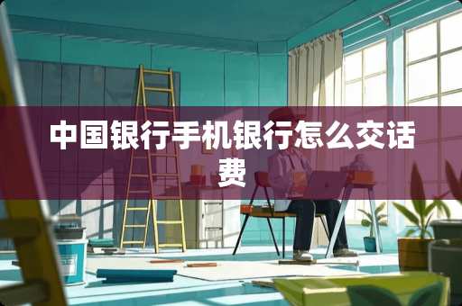 中国银行手机银行怎么交话费
