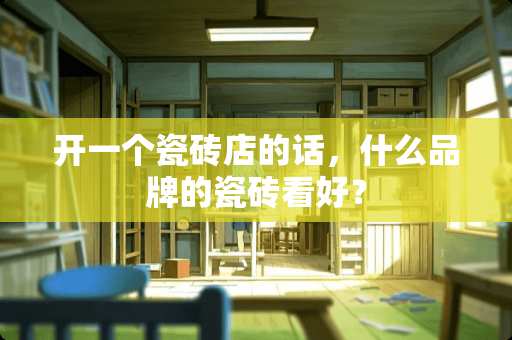 开一个瓷砖店的话，什么品牌的瓷砖看好？
