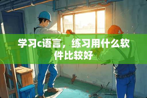 学习c语言，练习用什么软件比较好
