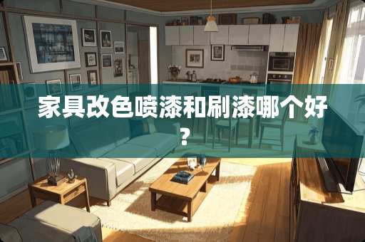 家具改色喷漆和刷漆哪个好？
