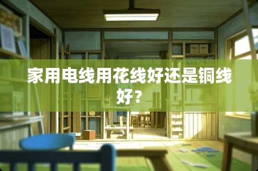 家用电线用花线好还是铜线好？