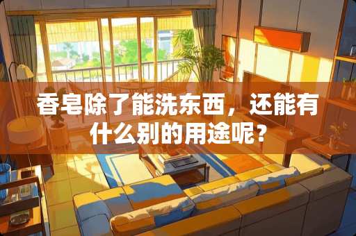 香皂除了能洗东西，还能有什么别的用途呢？