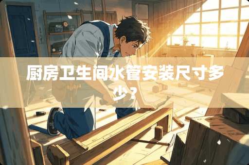 厨房卫生间水管安装尺寸多少？