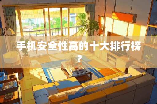手机安全性高的十大排行榜？