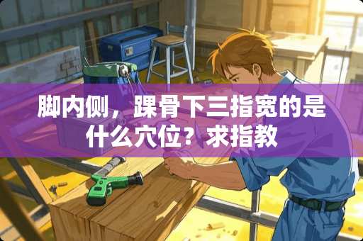 脚内侧，踝骨下三指宽的是什么穴位？求指教