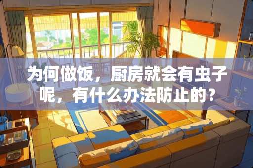 为何做饭，厨房就会有虫子呢，有什么办法防止的？